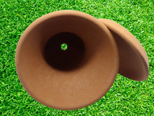Load image into Gallery viewer, Handmade Pottery Clay Planter, Natural Terracotta plant pot, flower pots with Saucer, earthenware flowerpots