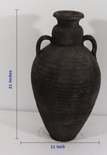 Load image into Gallery viewer, Jug Vase, Handmade Pottery Centerpiece, Terracotta Farmhouse Décor Vase
