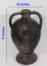 Load image into Gallery viewer, Jug Vase, Handmade Pottery Centerpiece, Terracotta Farmhouse Décor Vase