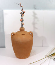 Load image into Gallery viewer, Terracotta Piggy Bank, Handmade Roman Clay coin Bank, Money pot box, Savings coin jar, Money pot, Coin container holder