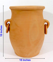 Load image into Gallery viewer, Handmade Clay Planter, Natural Terracotta plant pot, flower pots , Pottery flower pots