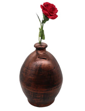 Load image into Gallery viewer, Terracotta Piggy Bank, Handmade Roman Clay coin Bank, Money pot box, Savings coin jar, Money pot, Coin container holder, Must break to open