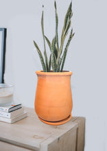 Load image into Gallery viewer, Handmade Pottery Clay Planter, Natural Terracotta plant pot, flower pots , earthenware flowerpots,
