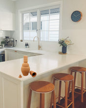 Load image into Gallery viewer, Handmade Pottery Pitcher , Clay Water jug, Unglazed Terracotta Mud jar, Earthenware carafe, Traditional drinking Bottle with plate, 1.7liter