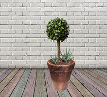 Load image into Gallery viewer, Handmade Pottery Clay Planter, Natural Terracotta plant pot, flower pots with Saucer, earthenware flowerpots, Hand painted planters