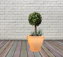 Load image into Gallery viewer, Handmade Pottery Clay Planter, Natural Terracotta plant pot, flower pots , earthenware flowerpots
