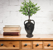 Load image into Gallery viewer, Jug Vase, Handmade Pottery Centerpiece, Terracotta Farmhouse Décor Vase