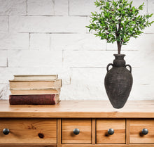 Load image into Gallery viewer, Jug Vase, Handmade Pottery Centerpiece, Terracotta Farmhouse Décor Vase