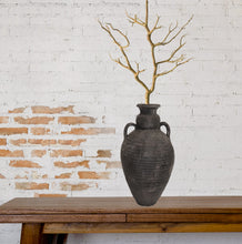 Load image into Gallery viewer, Jug Vase, Handmade Pottery Centerpiece, Terracotta Farmhouse Décor Vase