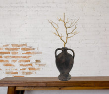 Load image into Gallery viewer, Jug Vase, Handmade Pottery Centerpiece, Terracotta Farmhouse Décor Vase