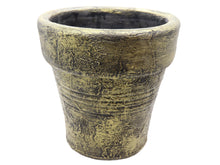 Load image into Gallery viewer, Handmade Pottery Clay Planter, Natural Terracotta plant pot, flower pots with Saucer, earthenware flowerpots, Hand painted planters