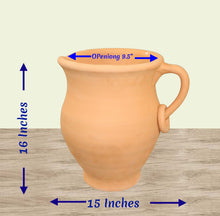 Load image into Gallery viewer, Handmade Pottery Clay Planter, Natural Terracotta plant pot, flower pots , earthenware flowerpots (Copy)