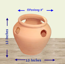 Load image into Gallery viewer, Handmade Strawberry Terracotta Plant Pot
