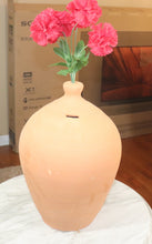 Load image into Gallery viewer, Terracotta Piggy Bank, Handmade Roman Clay coin Bank, Money pot box, Savings coin jar, Money pot, Coin container holder
