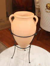Load image into Gallery viewer, Handcrafted Terracotta Amphora , Decorative Terracotta Amphora, Handmade Traditional Vessel
