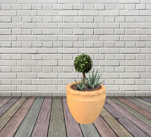 Load image into Gallery viewer, Handmade Clay Planter, Natural Terracotta plant pot, flower pots , Pottery flower pots
