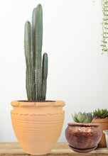 Load image into Gallery viewer, Handmade Clay Planter, Natural Terracotta plant pot, flower pots , Pottery flower pots
