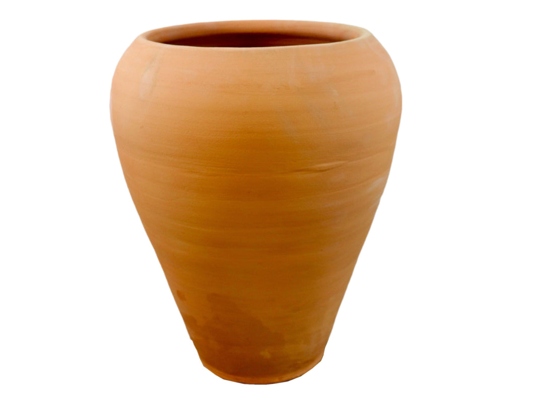 Handmade Pottery Clay Planter, Natural Terracotta plant pot, flower pots with Saucer, earthenware flowerpots,