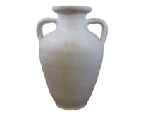 Load image into Gallery viewer, Handcrafted Terracotta Amphora with Drainage Hole, Decorative Terracotta Amphora, Handmade Traditional Vessel
