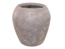 Load image into Gallery viewer, Handmade Terracotta Planter, Hand-Aged Artisan Urn, Weathered Vintage plant pot , Antique Pottery Centerpiece, Farmhouse Rustic Décor (Copy) (Copy)
