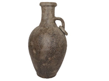Load image into Gallery viewer, Jug Vase, Handmade Pottery Centerpiece, Terracotta Farmhouse Décor Vase, Black
