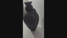 Load and play video in Gallery viewer, Jug Vase, Handmade Pottery Centerpiece, Terracotta Farmhouse Décor Vase
