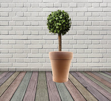 Load image into Gallery viewer, Handmade Pottery Clay Planter, Natural Terracotta plant pot, flower pots with Saucer, earthenware flowerpots
